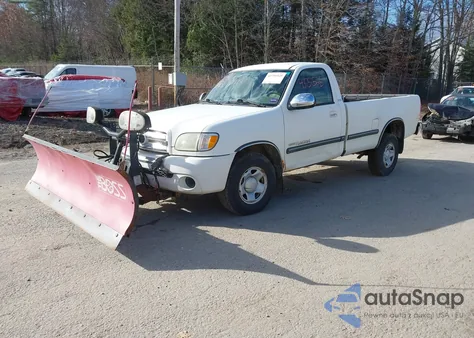 2003 Toyota Tundra Sr5 V8 z USA, uszkodzony, nr VIN 5TBKT44183S437572